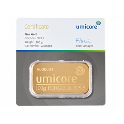 Gold bars 100 gr