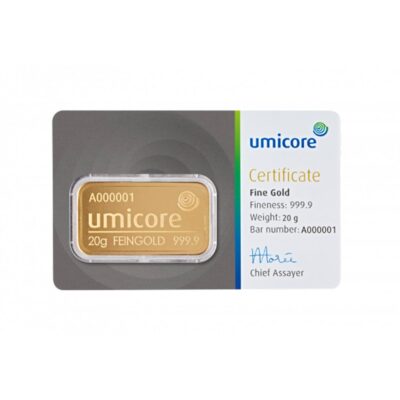 Gold bars 20 gr